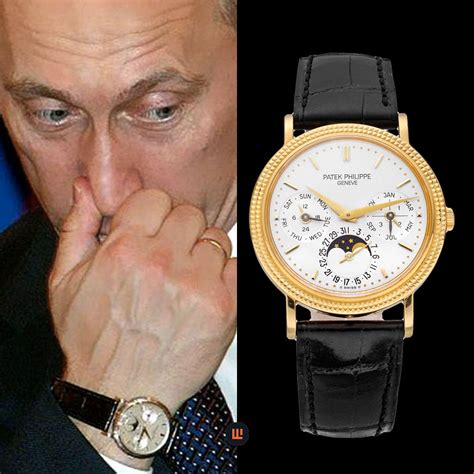 putin patek philippe|vladimir putin watch.